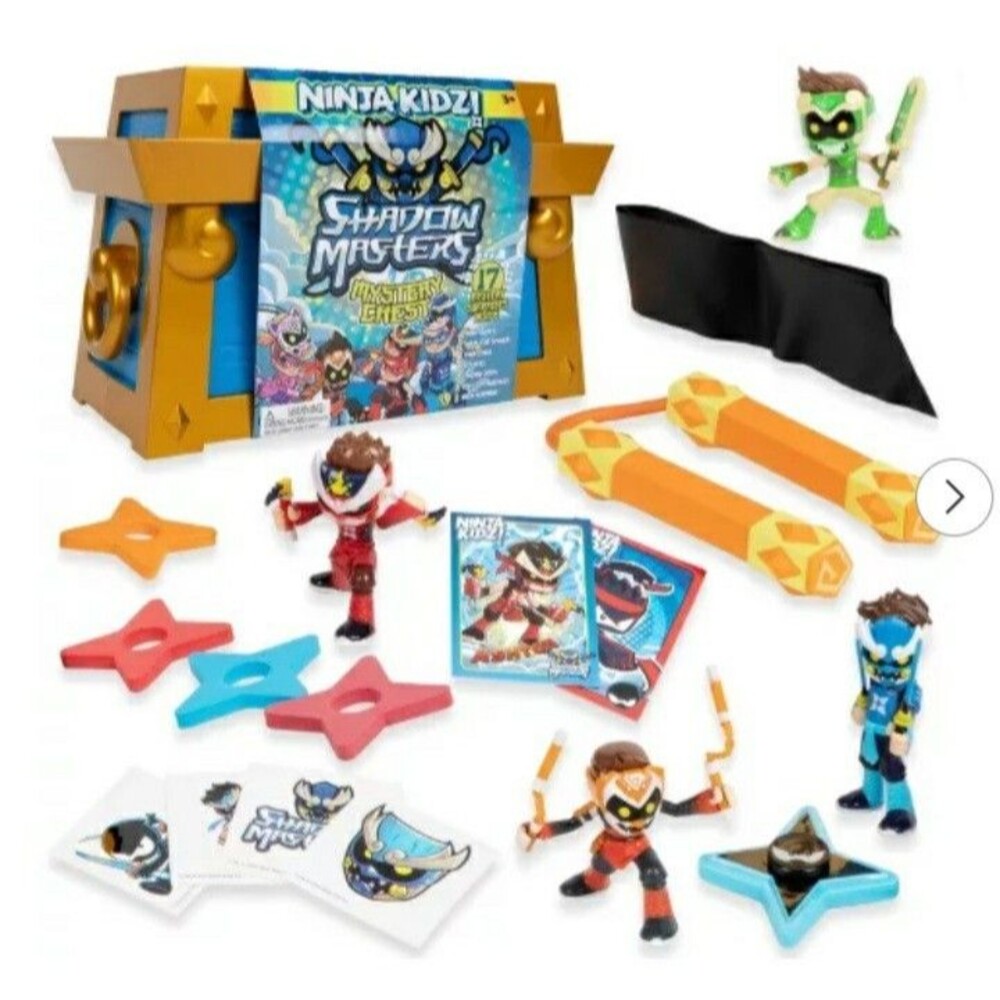 Ninja Kidz Shadow Masters Collector's Edition Playset with Action Figures